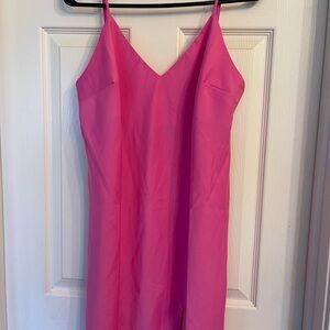 a new day Pink Midi Dress